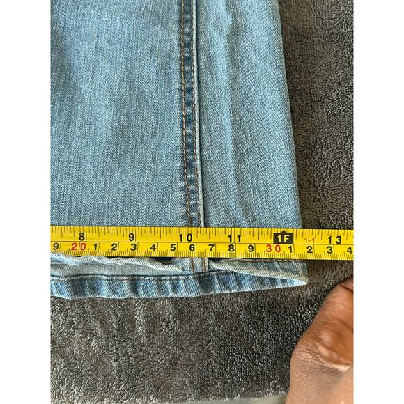 Womens Denim High Rise 20W Bell bottom Jeans - Picture 7 of 8